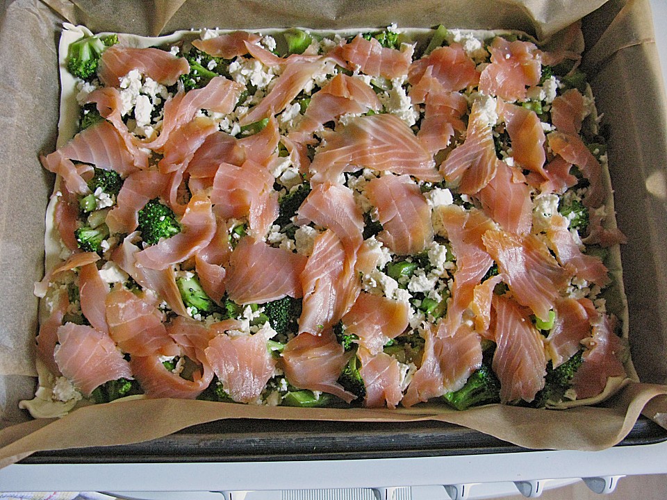 Brokkolikuchen Mit Lachs - Rezepte Suchen