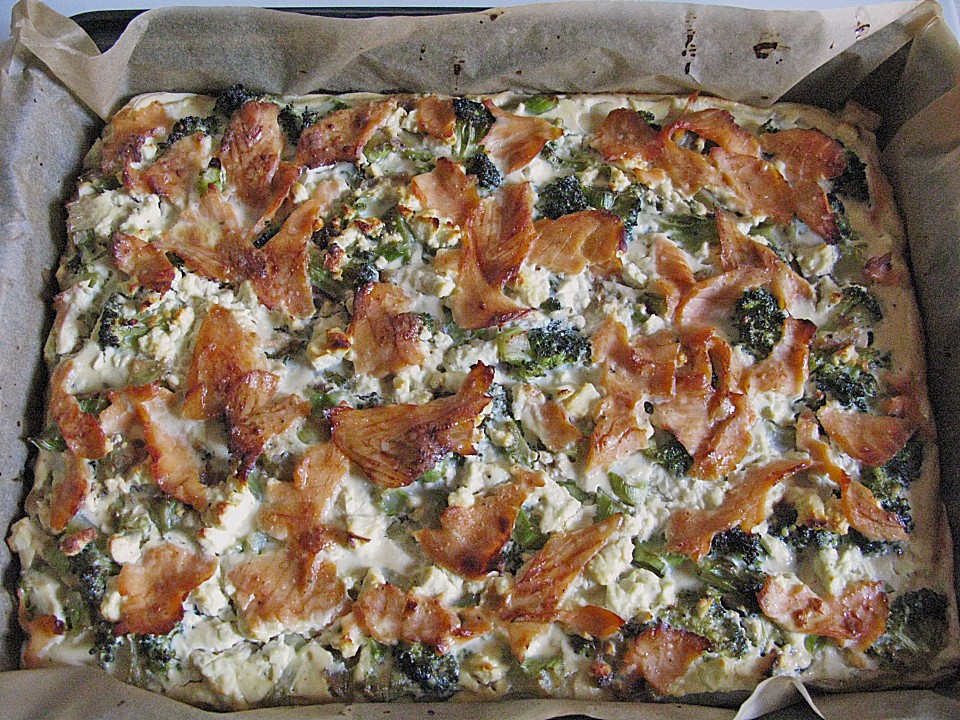 Brokkoli - Lachs - Feta - Quiche von accina | Chefkoch.de