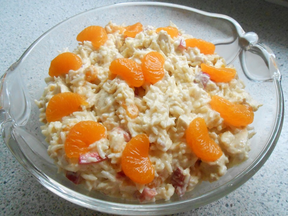 Curry - Reissalat mit Hühnchen von VampirSchaf | Chefkoch.de