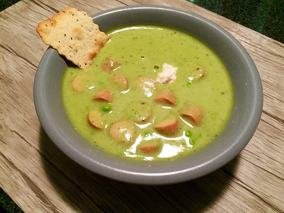 Grüne Erbsensuppe (Rezept mit Bild) von Hannimama | Chefkoch.de