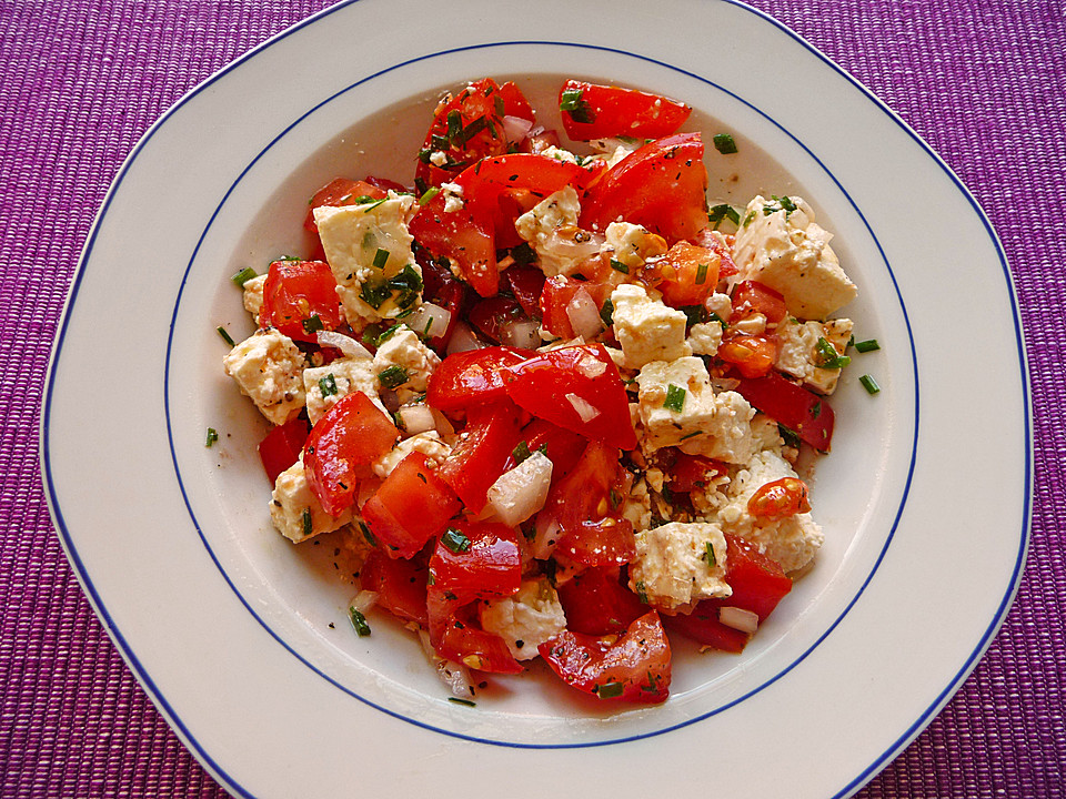 Gemischter Tomatensalat — Rezepte Suchen