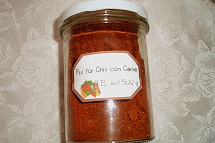 Selbstgemachtes Fix für Chili con Carne 37
