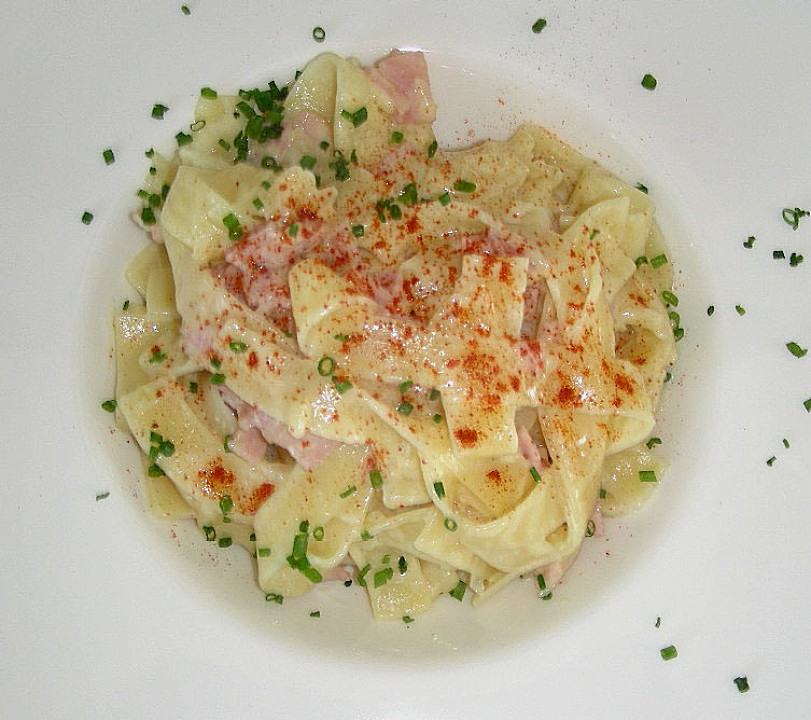 Carbonara mal anders mit Tagliatelle von Tryumph800 | Chefkoch.de