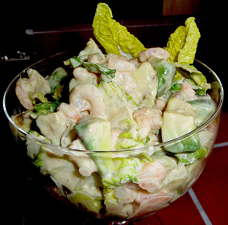 Krabbencocktail mit Avocado und Salat von Corela1 | Chefkoch.de