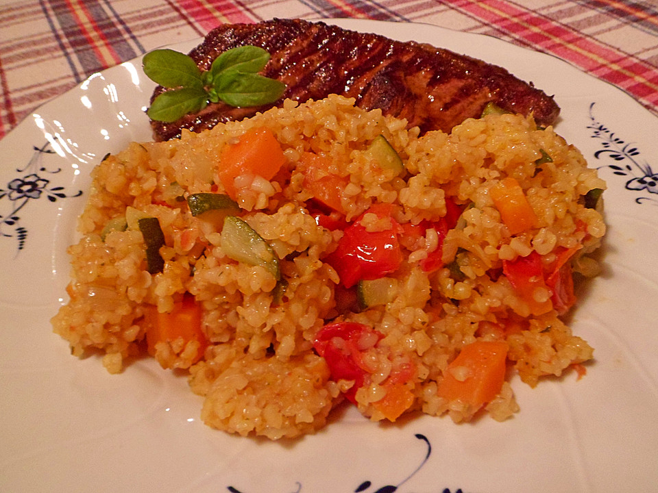 Bulgur mit Gemüse von wasserschildkroete | Chefkoch.de