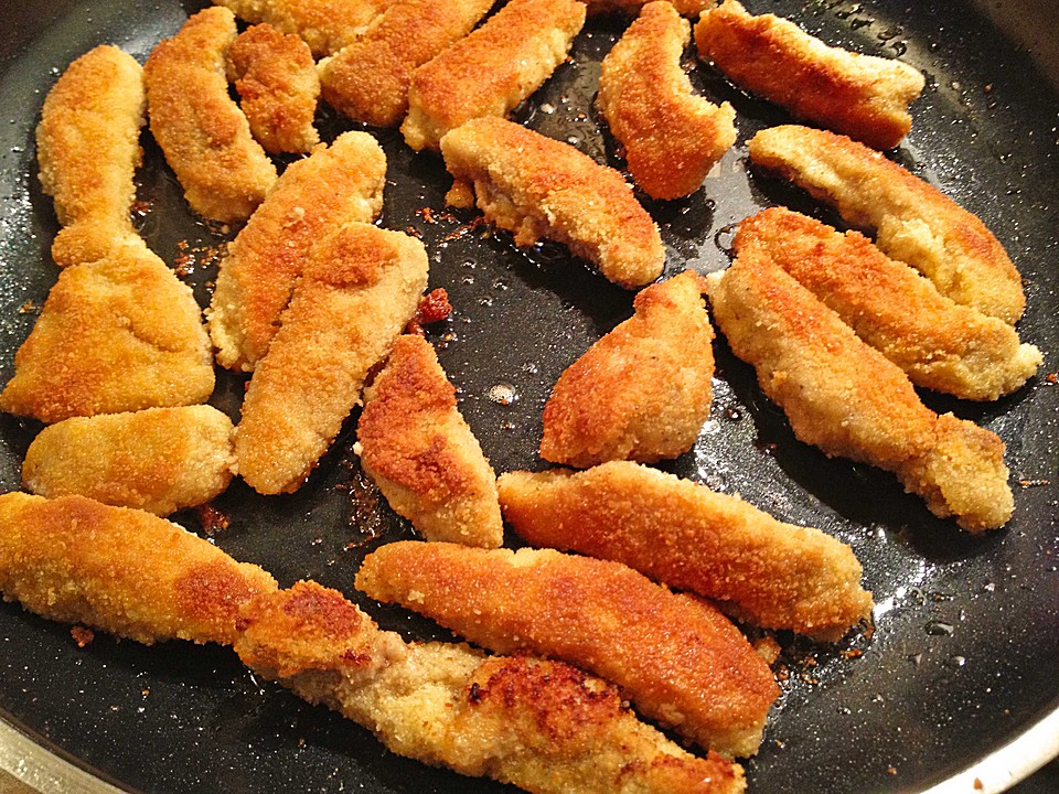 Schnitzelstreifen auf gemischtem Salat von mima53 | Chefkoch.de