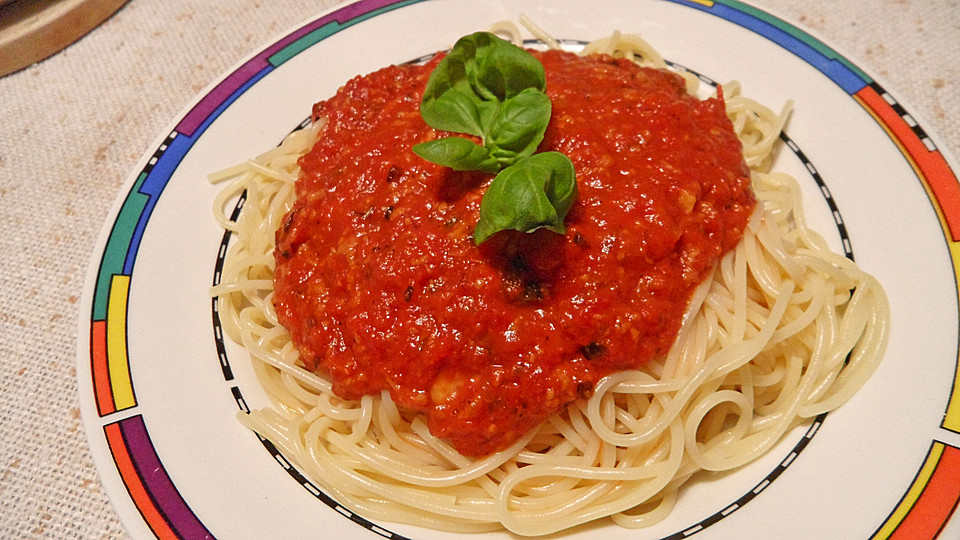 Nudeln mit Tomate - Mozzarella Soße von Cililein | Chefkoch.de