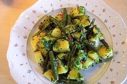 Libanesischer Kartoffelsalat würzig - pikant 1