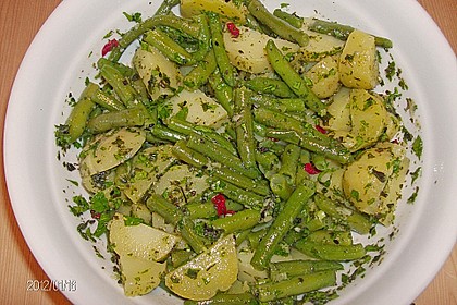 Libanesischer Kartoffelsalat würzig - pikant 7