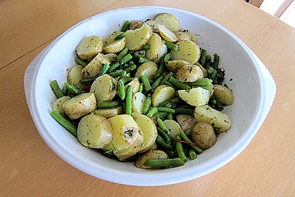 Libanesischer Kartoffelsalat würzig - pikant 8