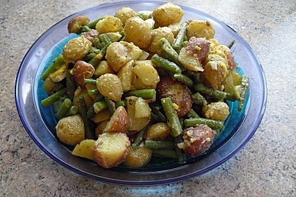 Libanesischer Kartoffelsalat würzig - pikant 6