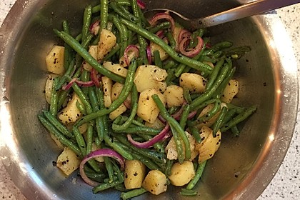 Libanesischer Kartoffelsalat würzig - pikant 12