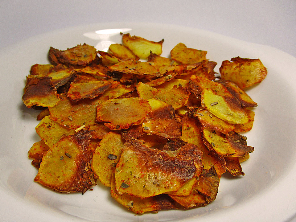 Fettfreie Kartoffelchips von killozap | Chefkoch.de