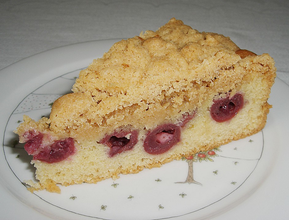 Kirschkuchen mit Butterstreusel von bärenmama | Chefkoch.de