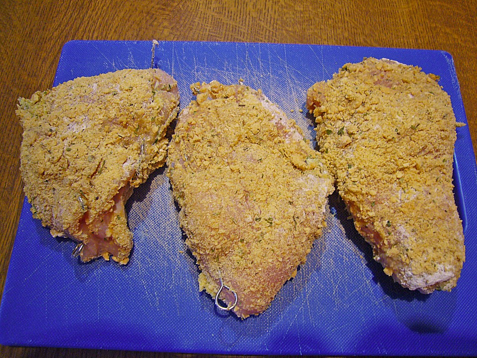 Gefüllte Putenschnitzel mit Bärlauch von brutzel63 | Chefkoch.de