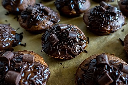 Saftige Schoko - Bananen - Muffins 3
