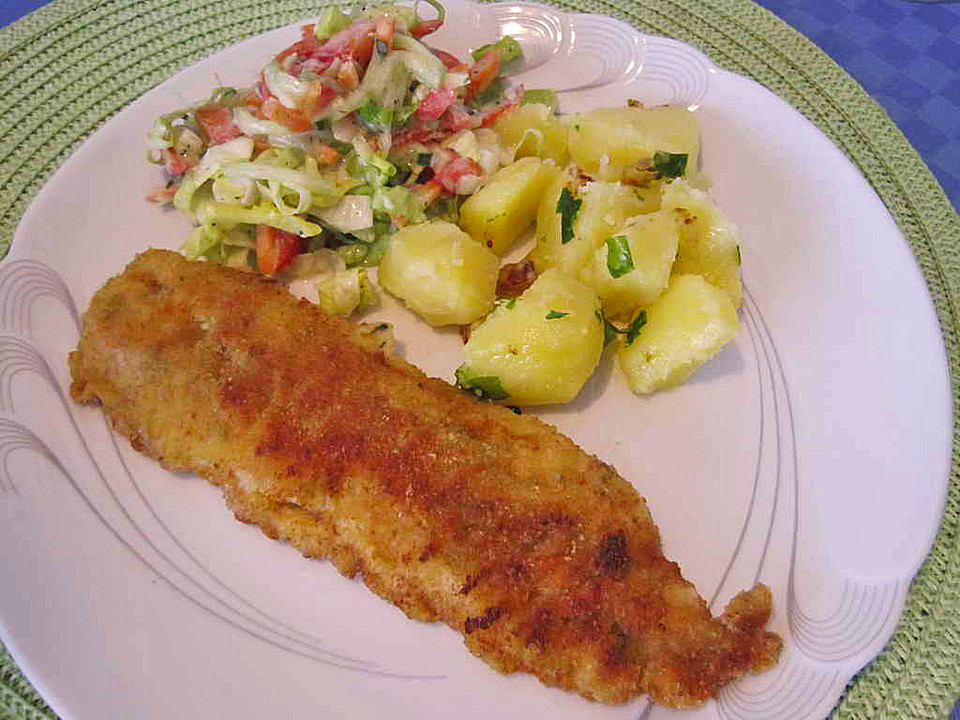 Rotbarschfilet mit Endiviensalat von Sarah von SarahGoldwyn | Chefkoch.de