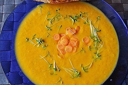 Möhren - Ingwer - Suppe 11