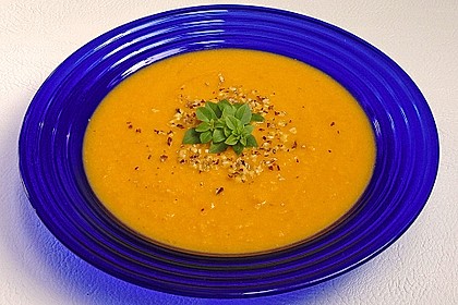 Möhren - Ingwer - Suppe 1