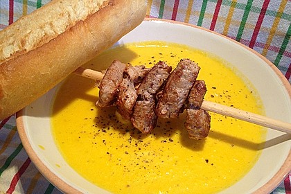 Möhren - Ingwer - Suppe 6