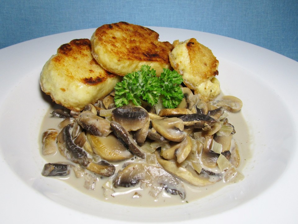 Champignon - Rahm - Sauce von Sandy2509 | Chefkoch.de