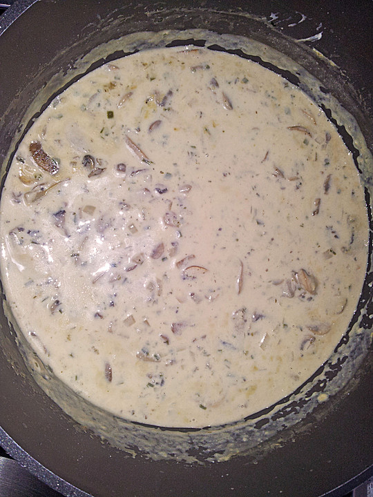 Champignon - Rahm - Sauce von Sandy2509 | Chefkoch.de