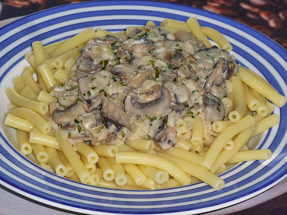 Champignon - Rahm - Sauce von Sandy2509 | Chefkoch.de