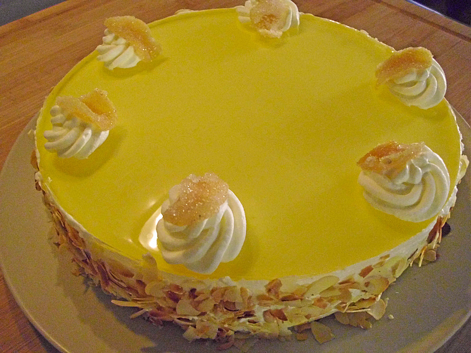 Einfache Zitronen - Joghurt - Torte von FrauMausE | Chefkoch.de