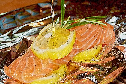 Zitrus-Ofenfisch