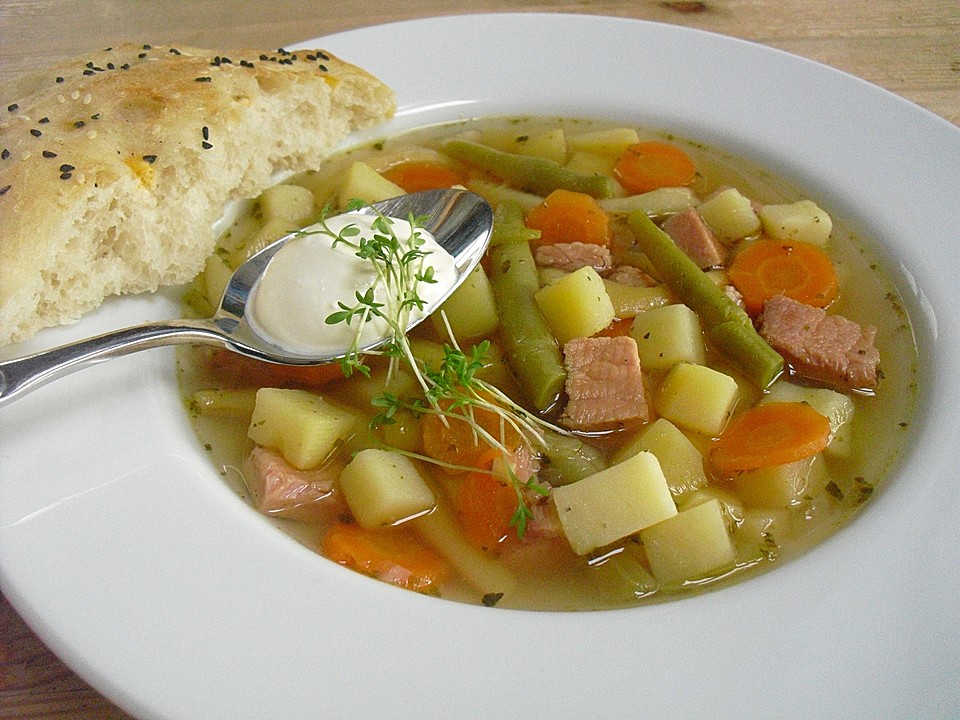 Grüne Bohnensuppe - Ein tolles Rezept | Chefkoch.de