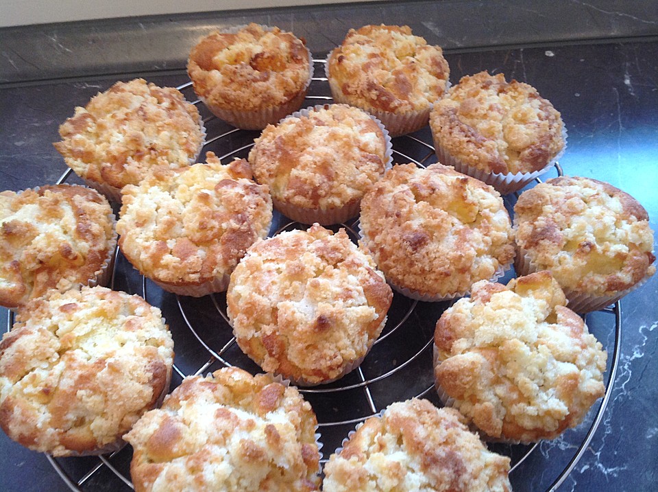 Leckere Apfel - Streusel - Muffins von schokomac | Chefkoch.de