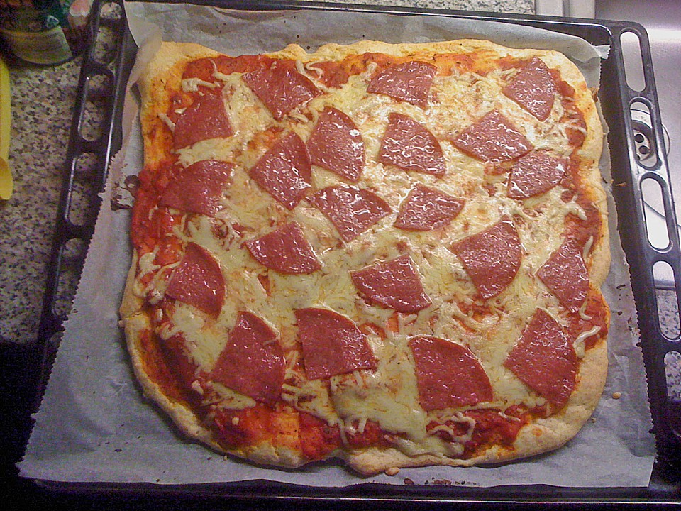 Pizzateig Ohne Hefe Von Laura Chefkoch de