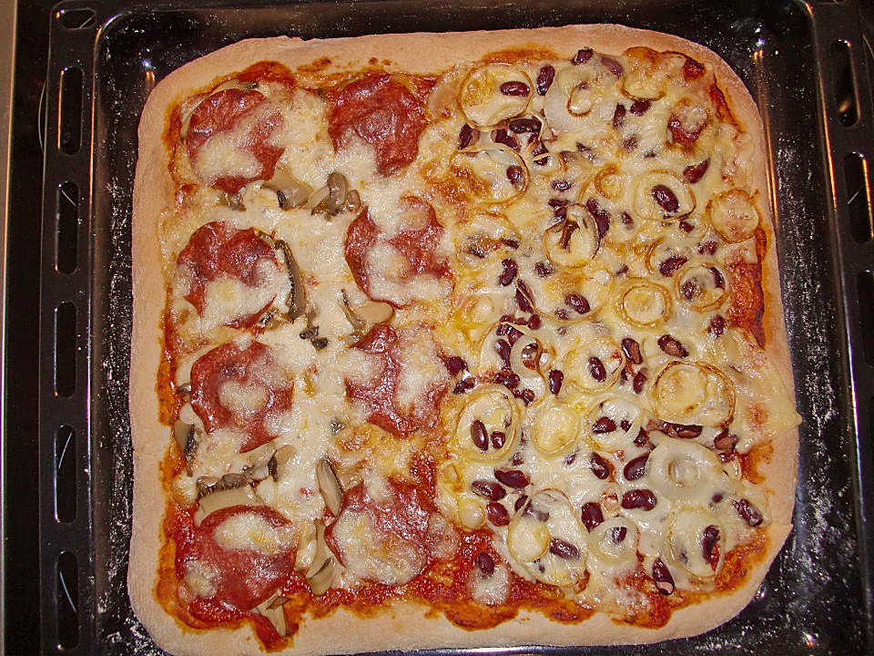 Pizzateig Ohne Hefe Von Laura Chefkoch de