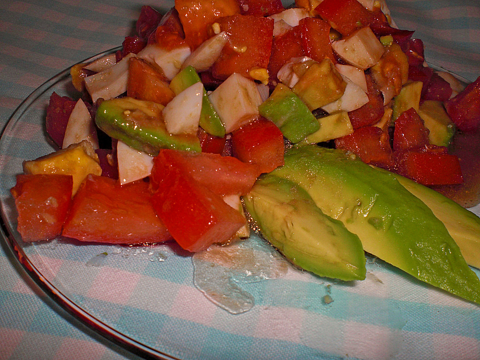 Avocado - Eier - Tomaten - Salat von Bodensee1983 | Chefkoch.de