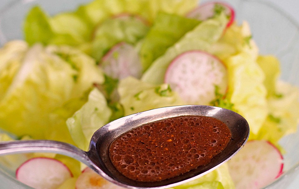 Balsamico Senf Honig Dressing von Ergobiene Chefkoch.de