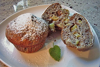 Rhabarber - Mohn - Muffins 2