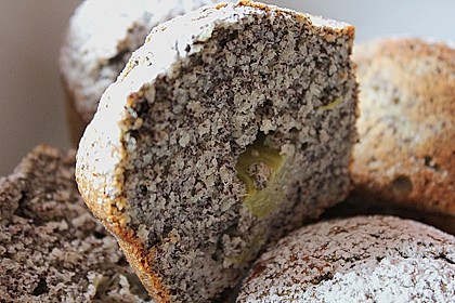 Rhabarber - Mohn - Muffins 3