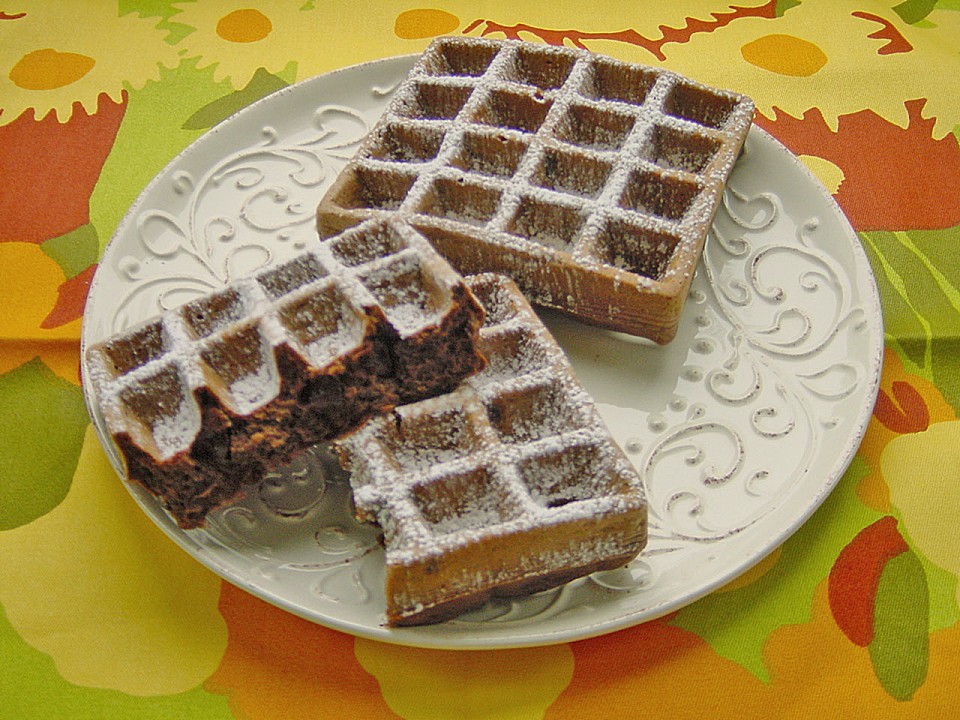 Schokoladen - Waffeln von Pumpkin-Pie | Chefkoch.de