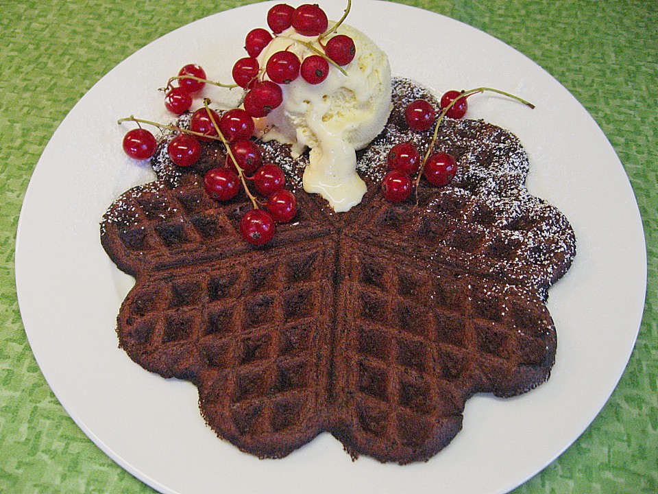 Schokoladen - Waffeln von Pumpkin-Pie | Chefkoch.de