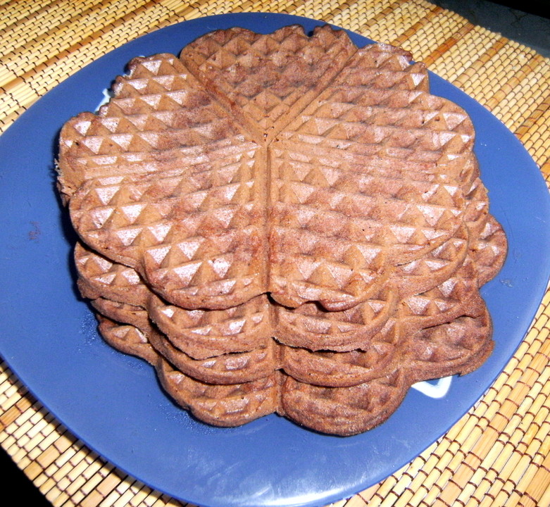 Schokoladen - Waffeln von Pumpkin-Pie | Chefkoch.de