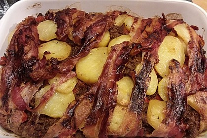 Kartoffel - Hack - Auflauf mit Speckkruste 20
