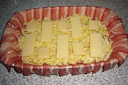 Kartoffel - Hack - Auflauf mit Speckkruste 36