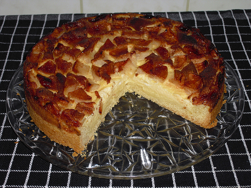 Apfel - Quarkkuchen mit Guss von Hobbykochen | Chefkoch.de