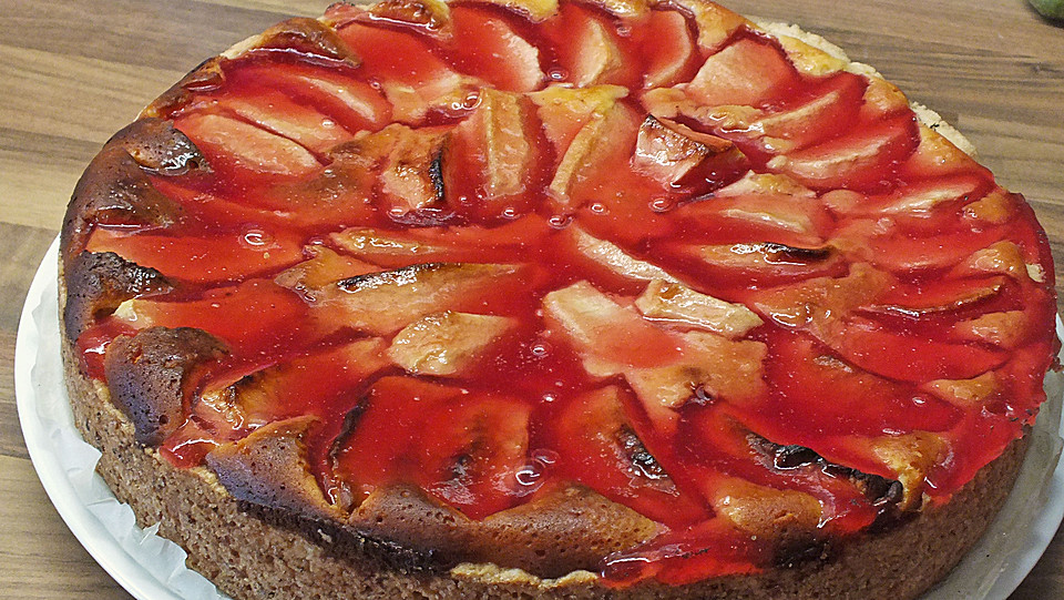 Apfel - Quarkkuchen mit Guss von Hobbykochen | Chefkoch.de
