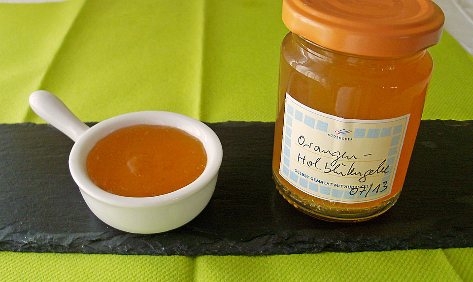 Orangen - Holunderblüten - Gelee von zappe63 | Chefkoch.de