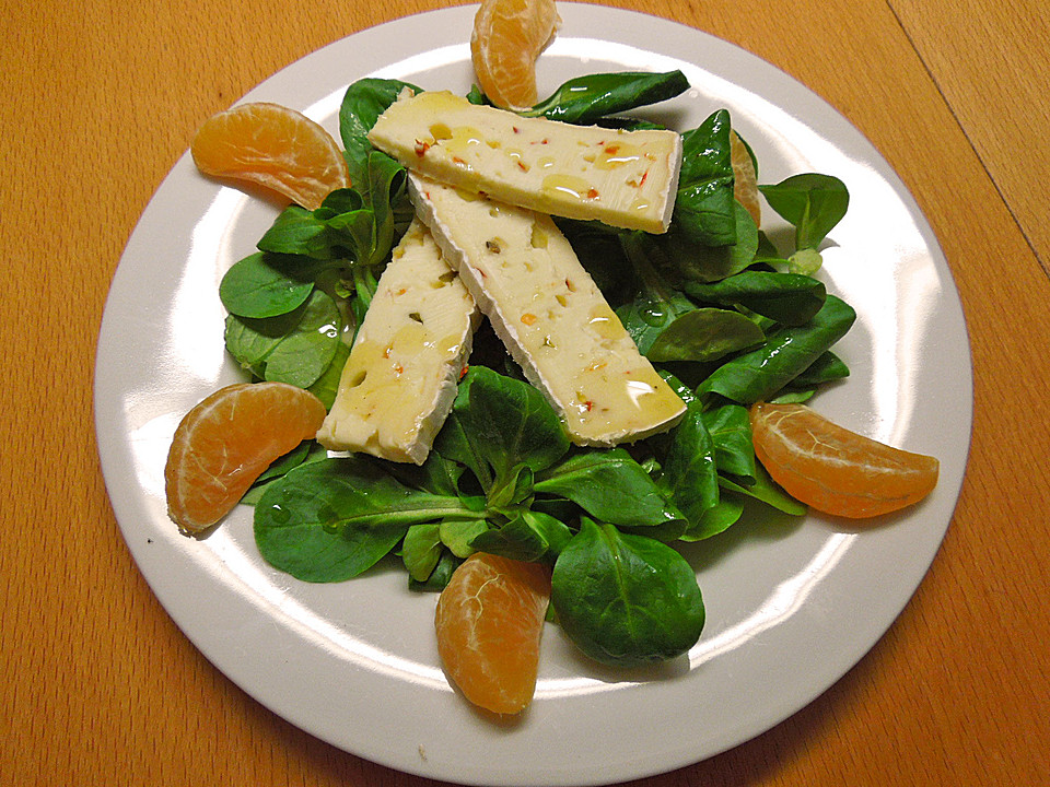 Feldsalat mit Mandarinen und Käse von grisu022 | Chefkoch.de