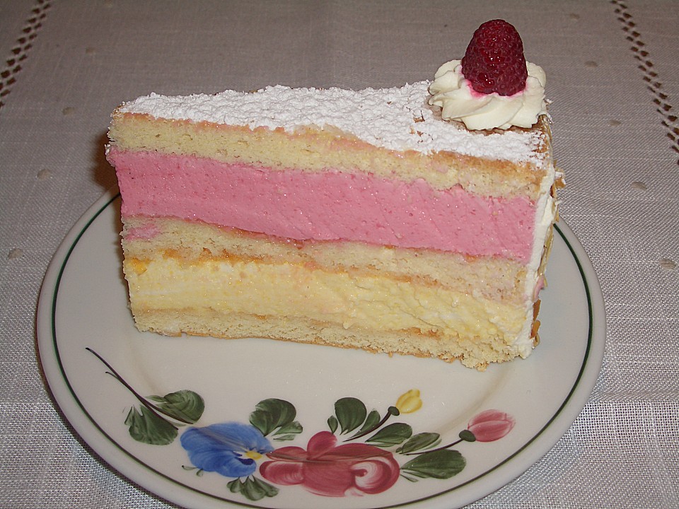Pfirsich - Melba - Torte von Torte80 | Chefkoch.de