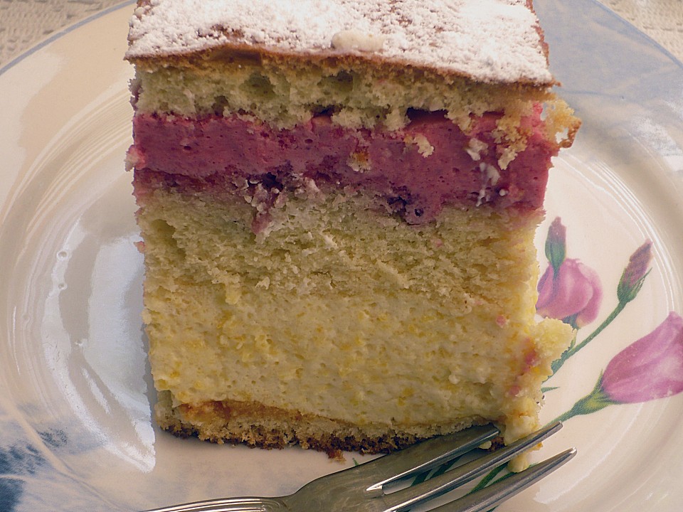 Pfirsich - Melba - Torte von Torte80 | Chefkoch.de