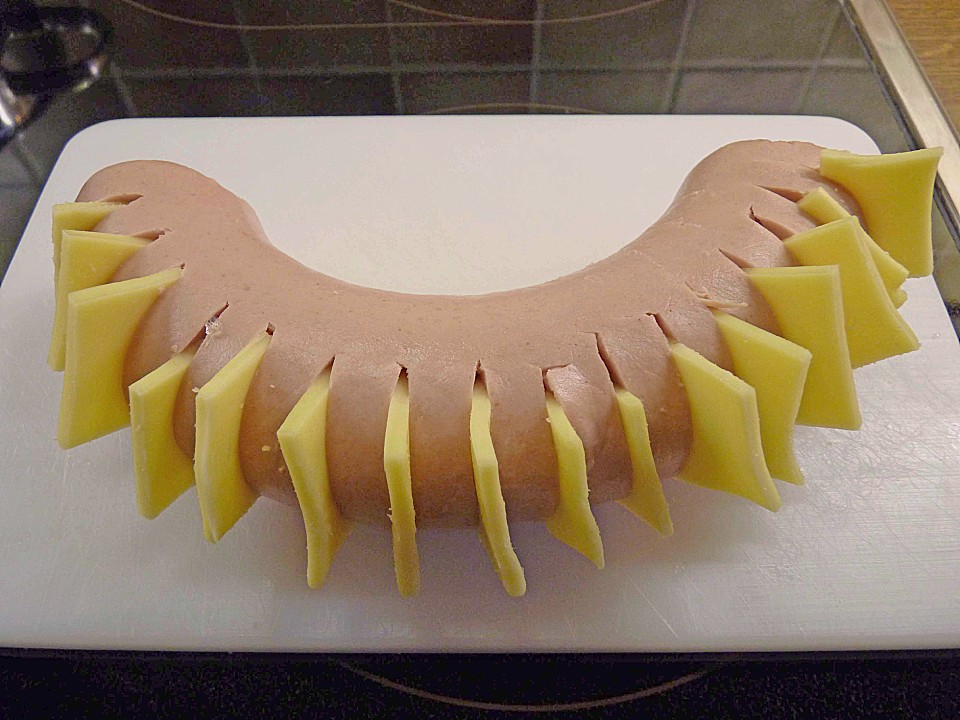 Lyoner im Käse - Speck - Mantel von CherAndi | Chefkoch.de