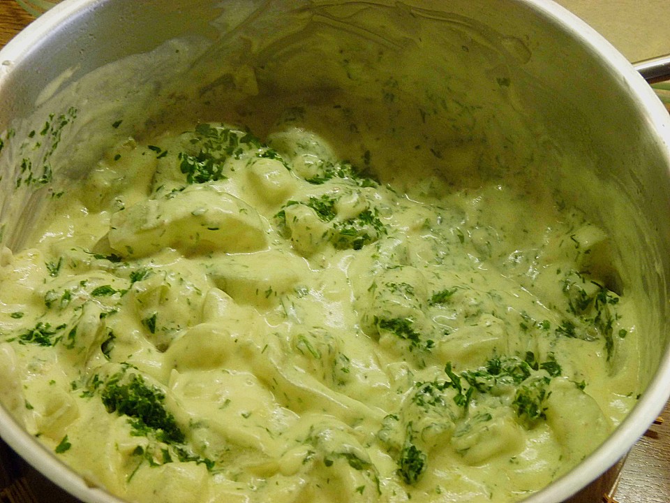 Sahniges Gurkengemüse mit Dill und Petersilie von Stift1 | Chefkoch.de